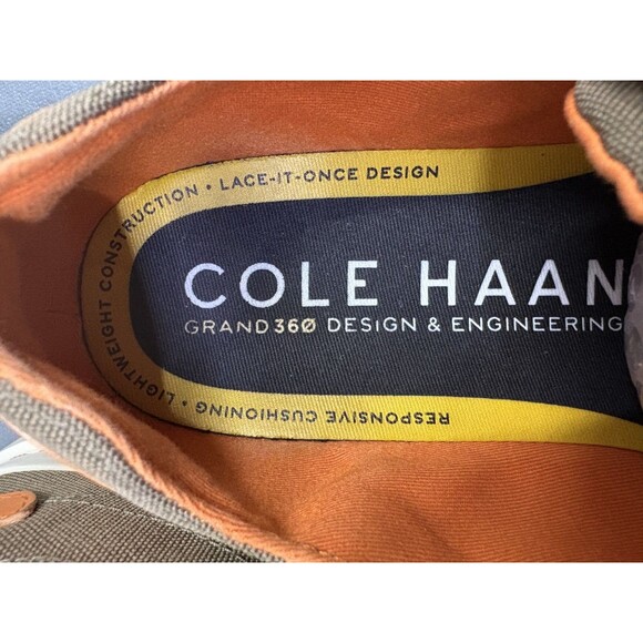 Cole Haan Olive and Orange Sneakers - Picture 11 of 12